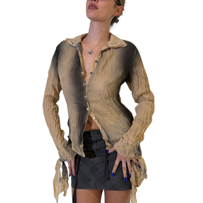 Crinkle Therm Y2K Shirt