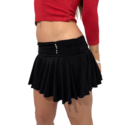 Stretch Flippy Mini Skirt