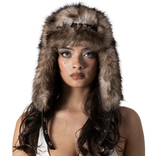 Fur Trapper Hat - Oyster