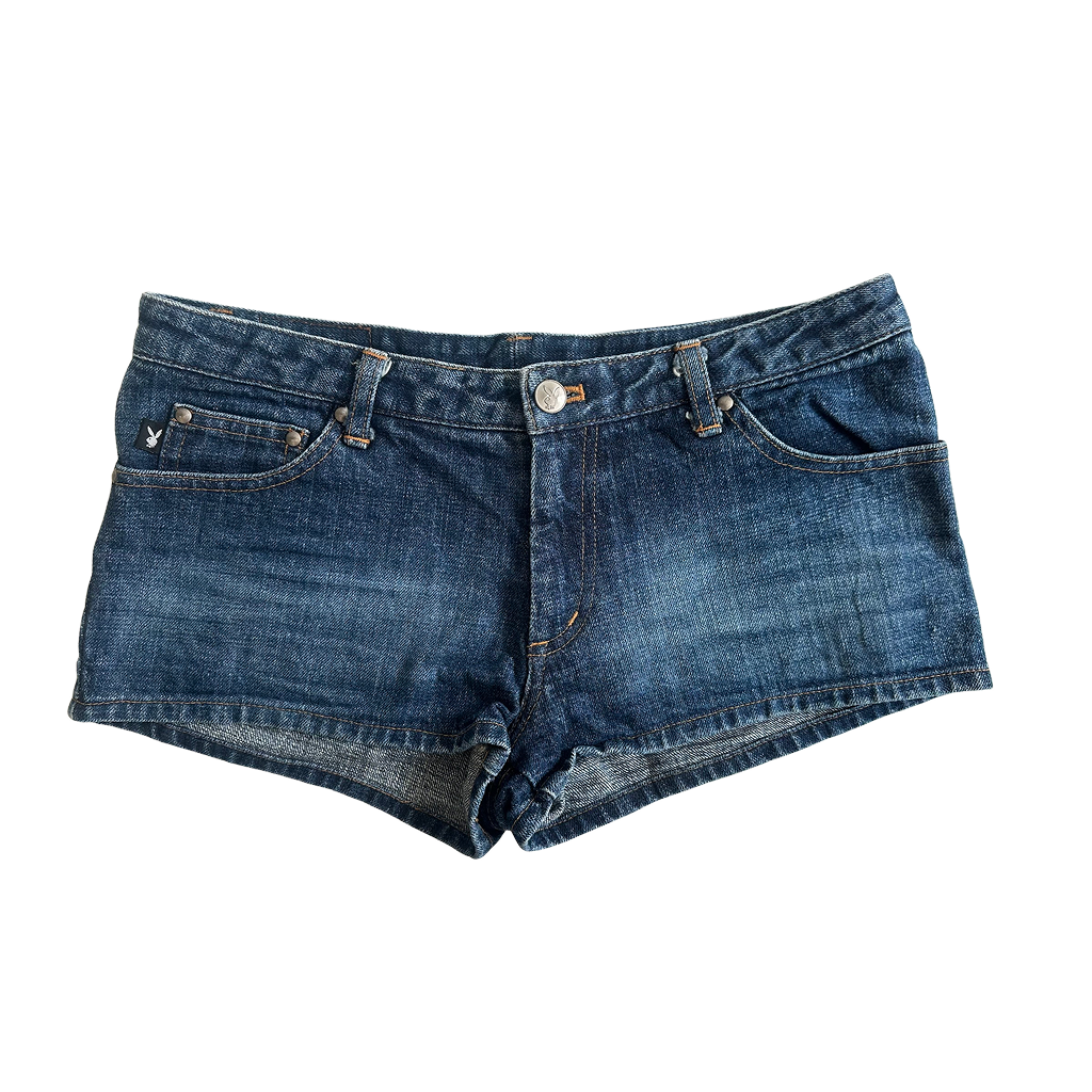 Playboy Denim Mirco Shorts