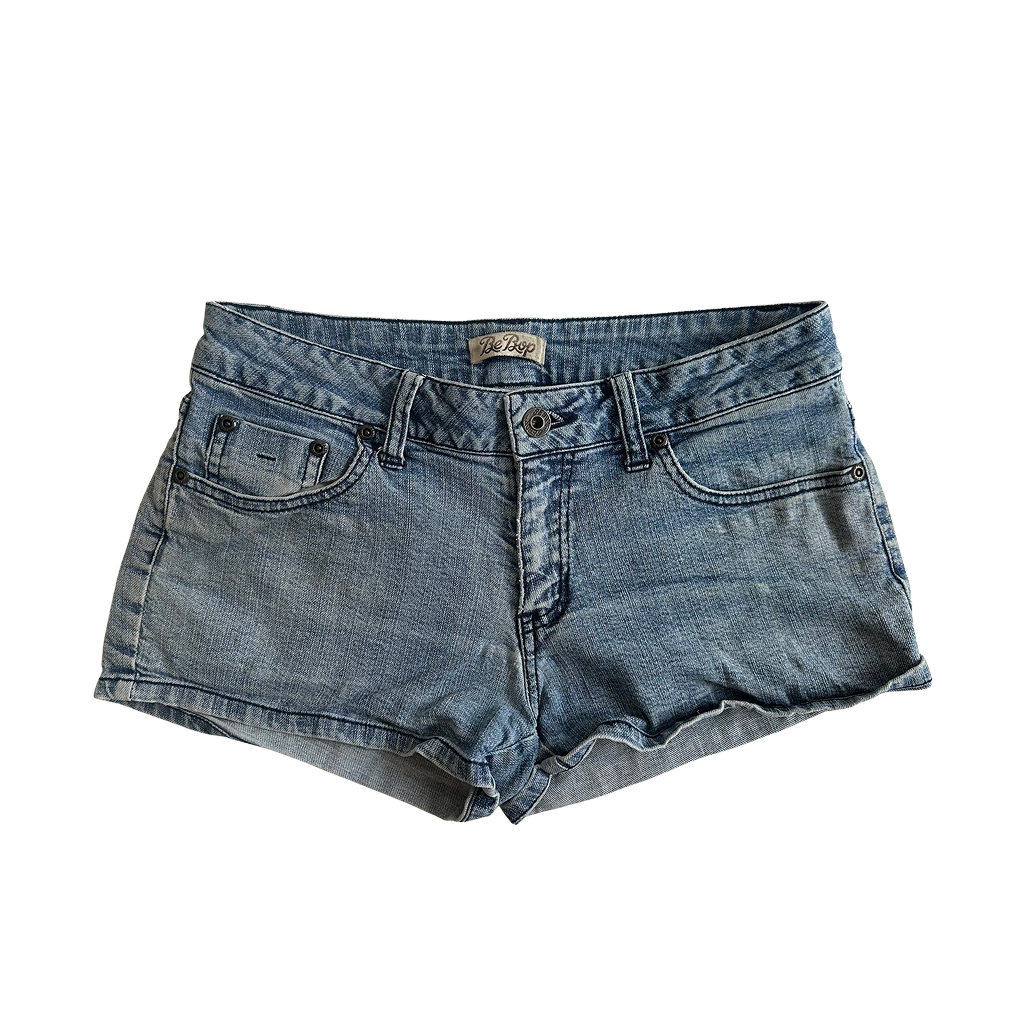 Light Wash Denim Shorts