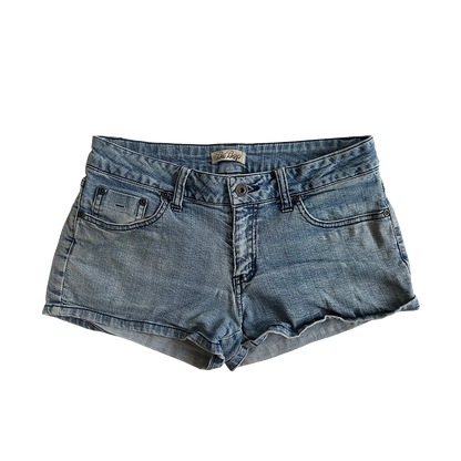 Light Wash Denim Shorts