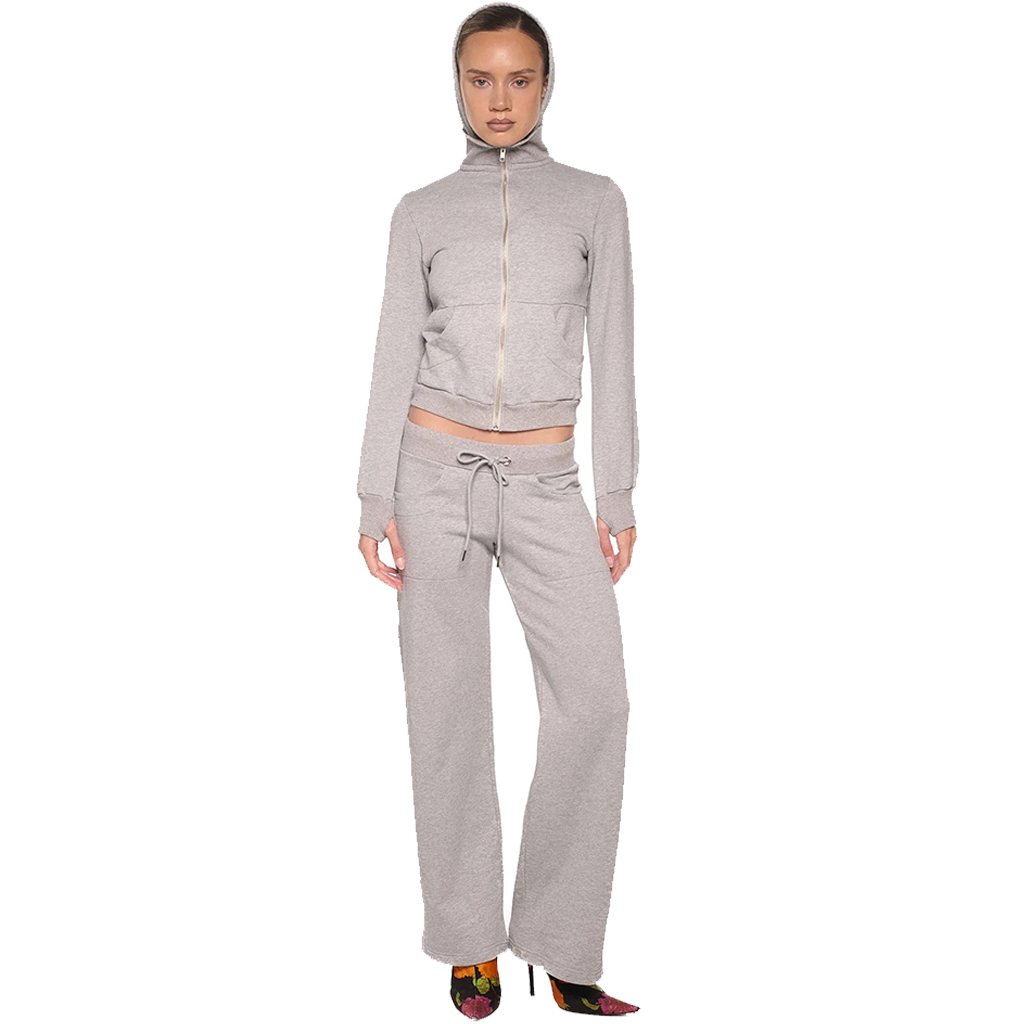 Everyday Straight Pants - Grey