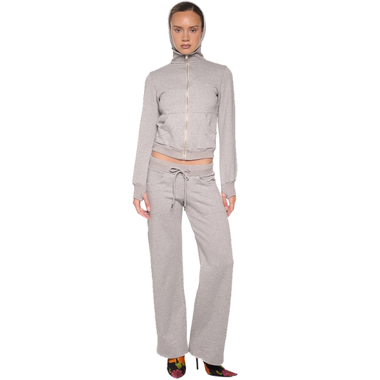 Everyday Straight Pants - Grey