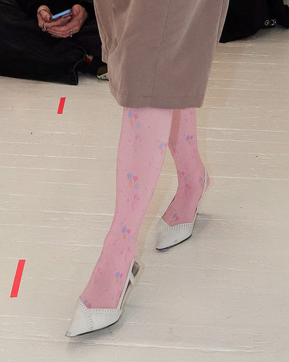 Party pantyhose - Pink