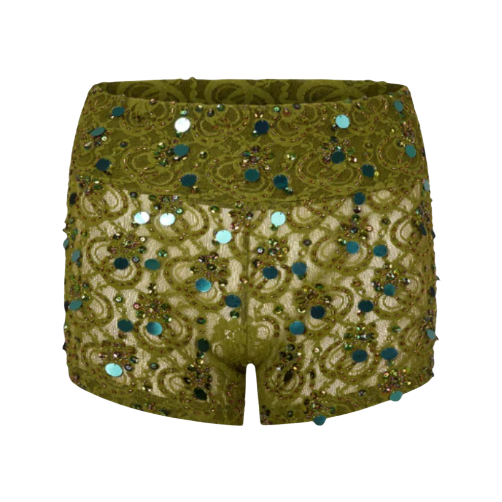 Bloomin Sequin Booty Shorts