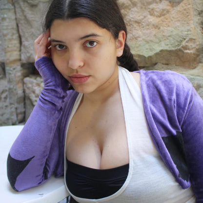 Yummy Mummy Bolero - Grape
